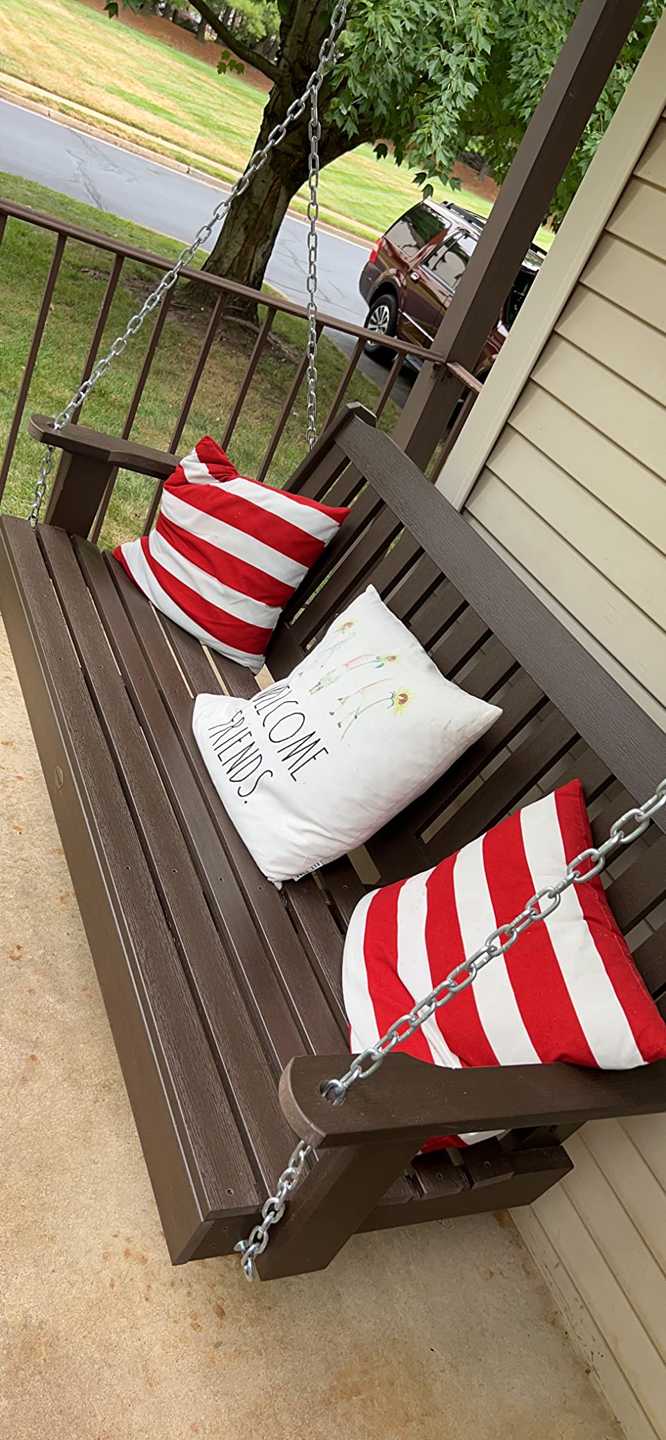 Highwood AD-PORL1-ACE Lehigh Porch Swing, 5 Feet, Weathered Acorn customer photo 2