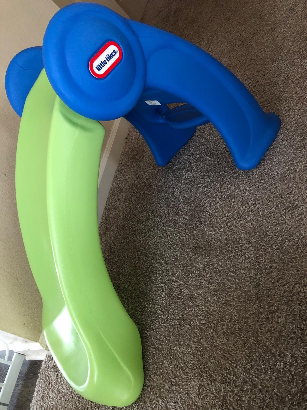 Little Tikes Junior Play Slide Green/Blue, 5 ft or less customer photo 2