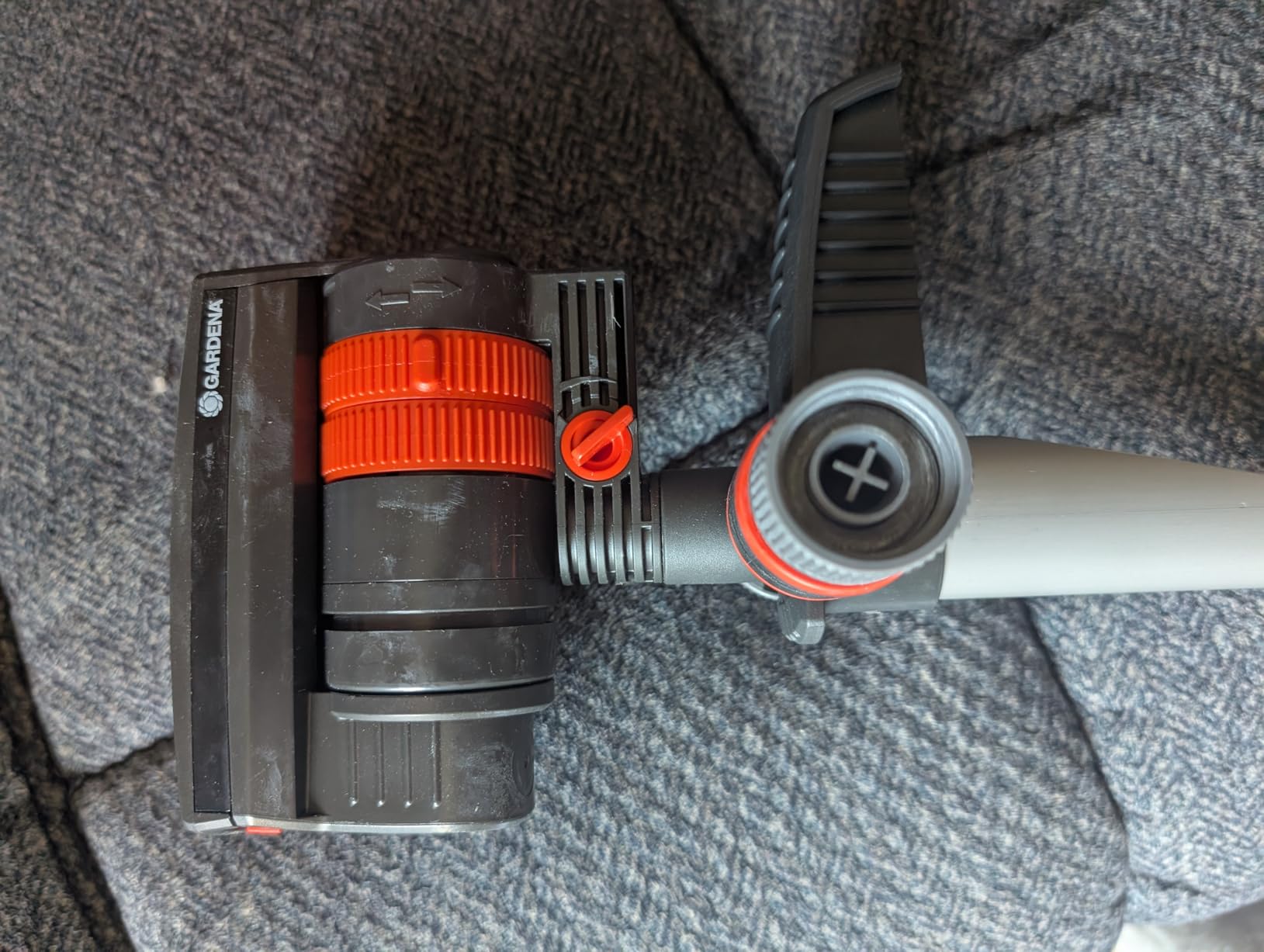 GARDENA ZoomMaxx Sprinkler on Metal Step Spike, up to 2300 sq ft - 20575 customer photo 2