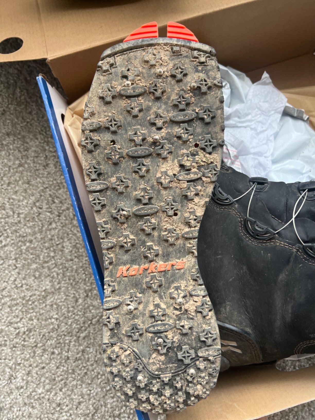 Korkers mens Devil's Canyon Wading Boots customer photo 1