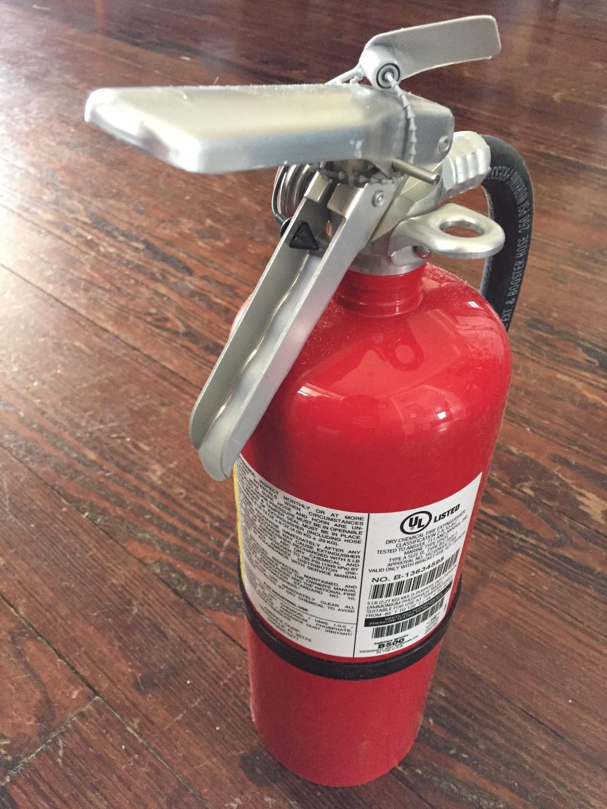 Amerex B500 Fire Extinguisher, 5 lb. ABC Dry Chemical customer photo 2