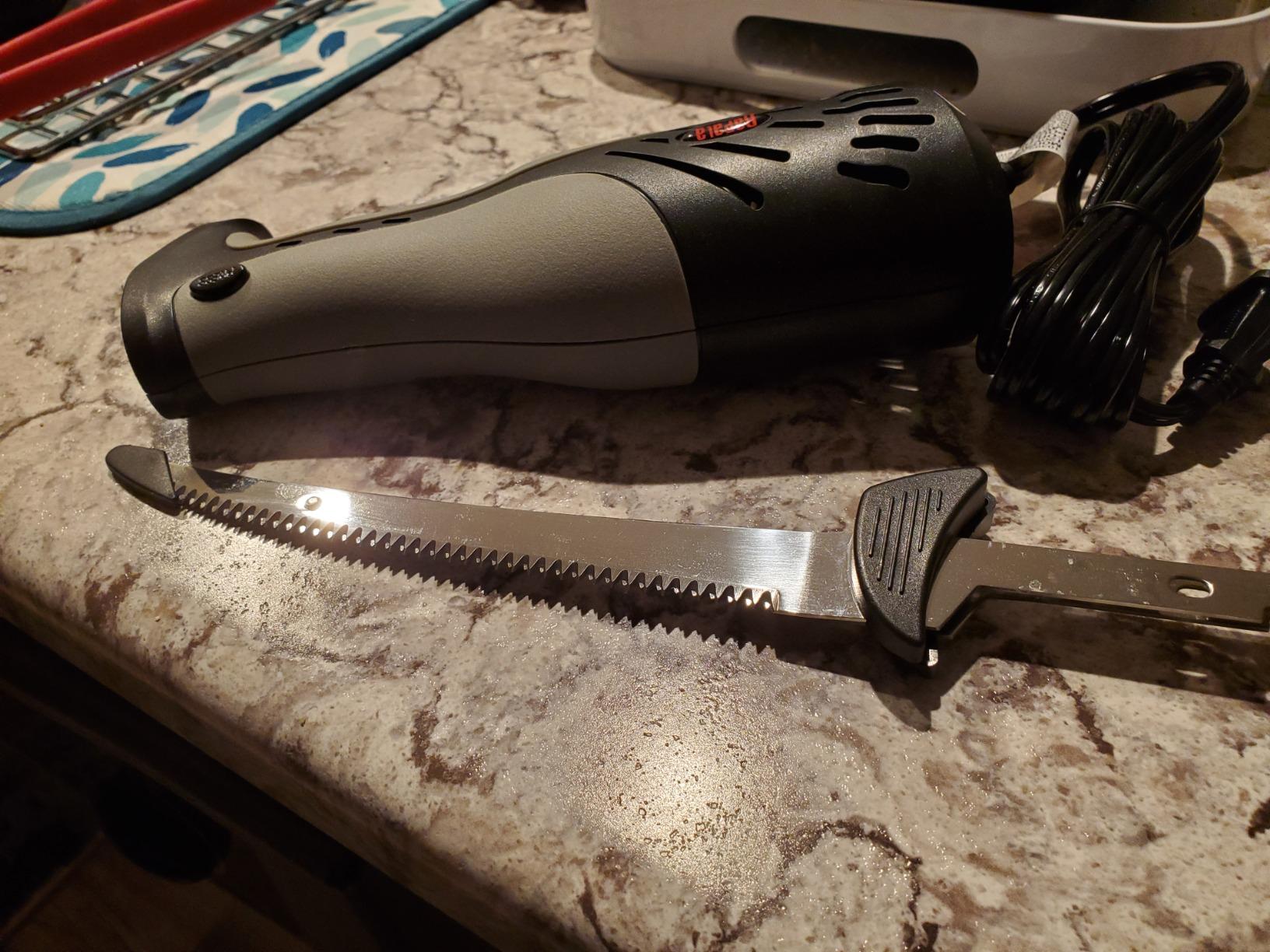 Rapala Heavy Duty Electric Fillet Knife Grey/Black, 7 1/2