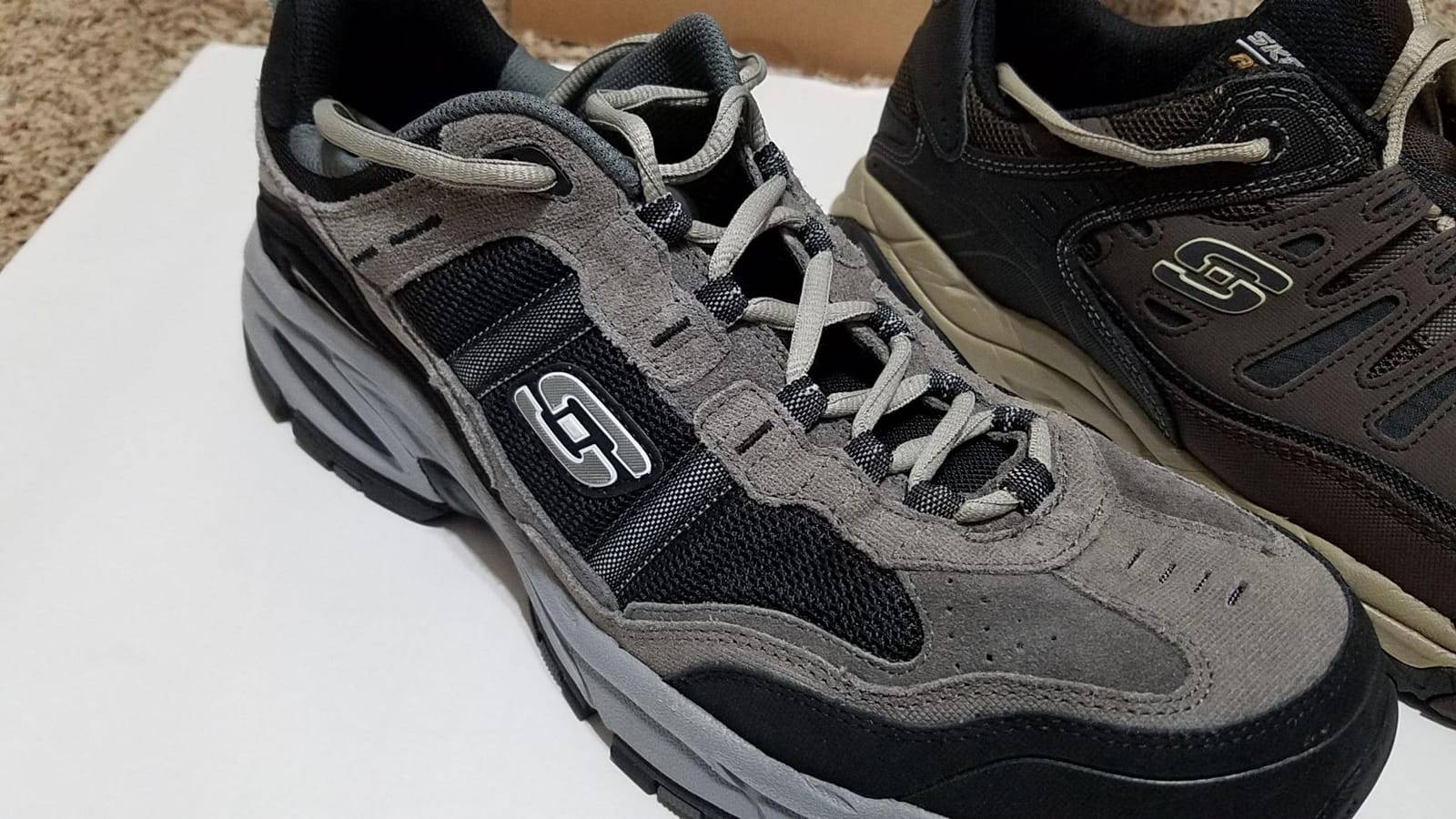 Skechers Men's Vigor 2.0 Trait Memory Foam Sneaker customer photo 2