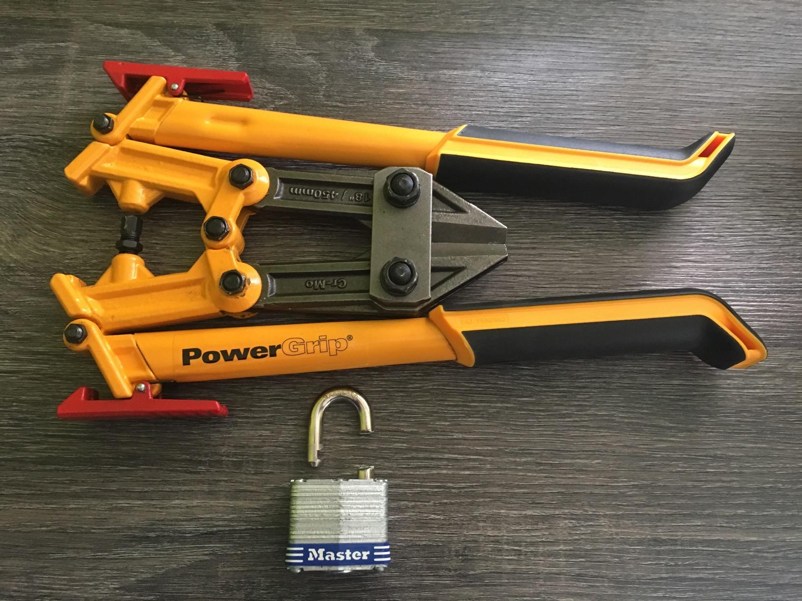 Olympia Tools Power Grip Bolt Cutter, 39-114, 14 Inches customer photo 1