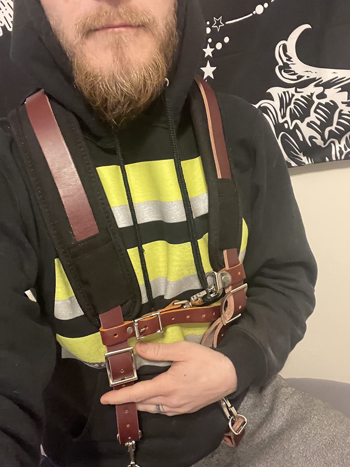 Occidental Leather Stronghold Suspension System - Comfortable, Secure Fit - Includes Convenient Pockets - One Size Fits Most - Made in USA customer photo 2