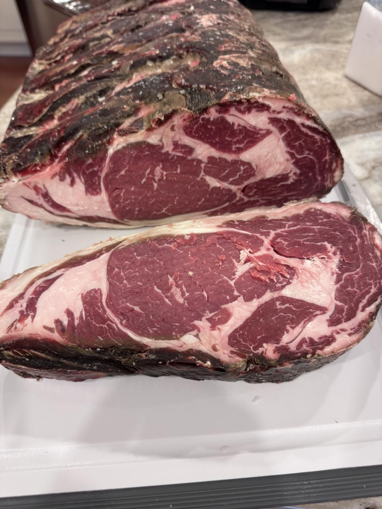 UMAi Dry Aging Bags for Meat, Ribeye & Striploin Steak, 3 Pack, 12-18 lbs | Home Steak Ager Refrigerator Bags, Create Rich and Tender Dry-aged Beef at Home in 28-45 days, No Vacuum Sealer Needed customer photo 2