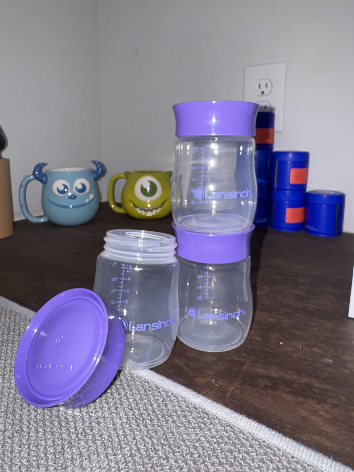 Lansinoh Breastmilk Storage Bottles, 5 Ounces, 4 Pack customer photo 1