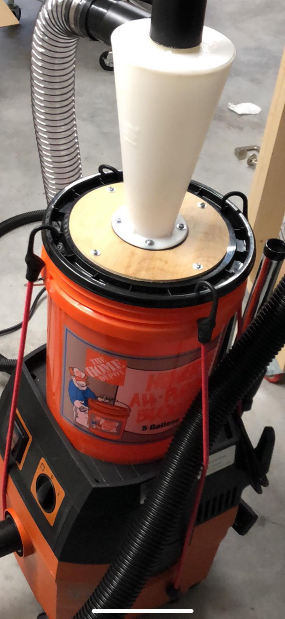Fein Turbo I Wet/Dry Shop Vac Dust Extractor - 5.8-Gal, 151 CFM Suction, Quiet 66 dB, Anti-Static System, 25 ft Cord, 13 ft Hose, Tool-Activated for Jobsite & Workshop - 92035060090 customer photo 1