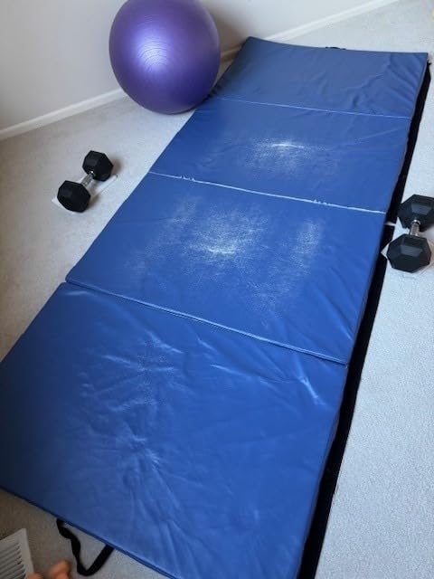 Polar Aurora 4'x10'x2 Thick Folding Gymnastics Exercise Mat Aerobics Stretching Yoga Mats customer photo 2