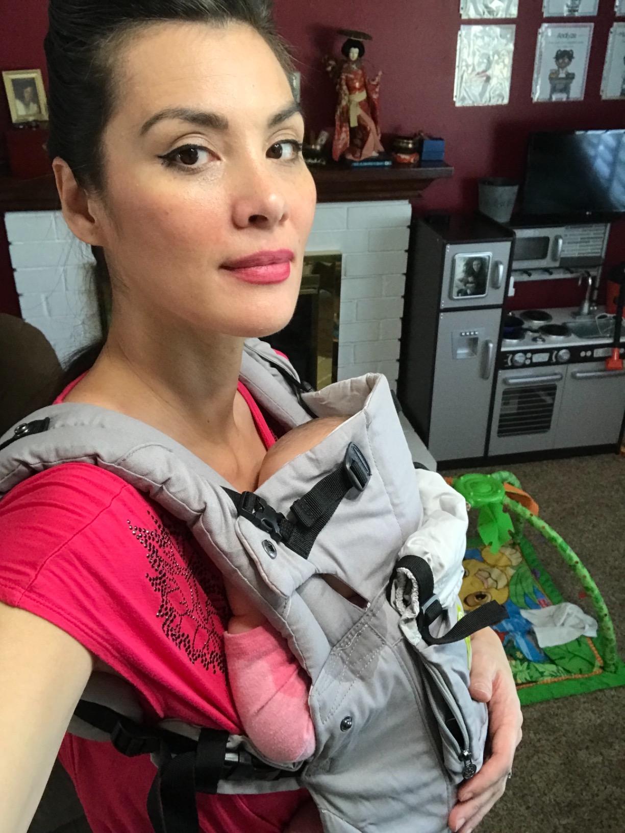 LÍLLÉbaby Complete All Seasons Ergonomic 6-in-1 Baby Carrier Infant to Toddler with Lumbar Support (7-45 Pounds), 360 Degree Baby Wearing & Multi-Position, Inward & Outward Facing (Stone) customer photo 1