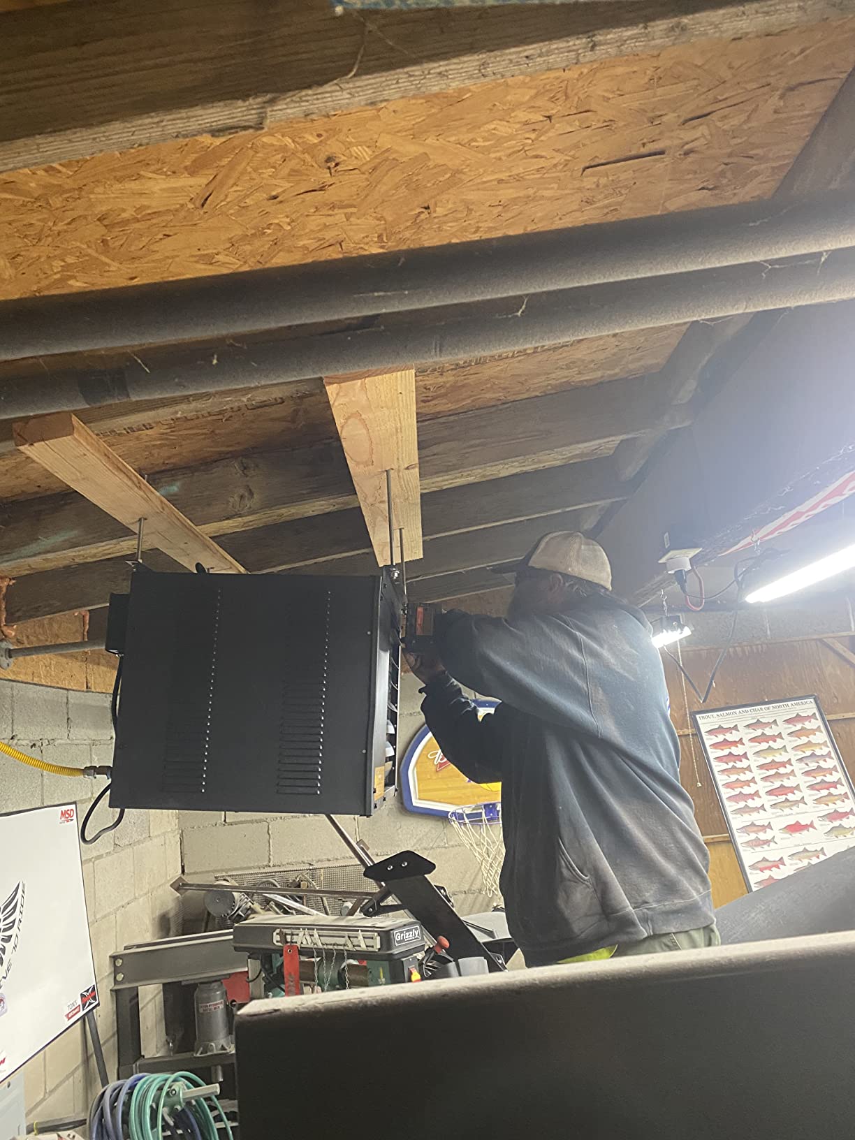 Mr. Heater 80,000 BTU Forced-Air Unit Heater (Propane or Natural Gas) customer photo 2