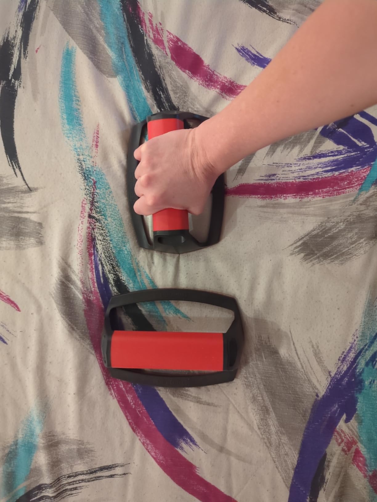 Perfect Fitness Pushup Stands customer photo 2