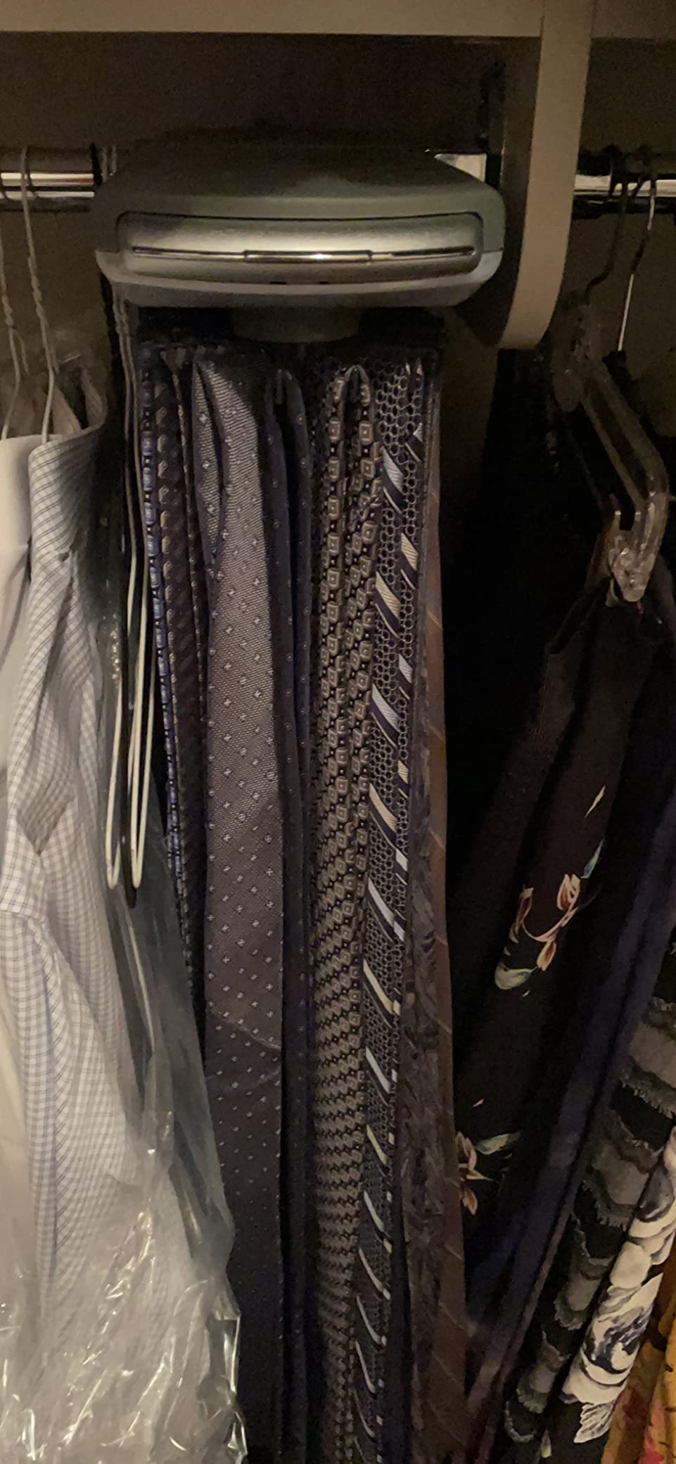 Sharper Image Design Quiet Power Tie Rack -View 72 customer photo 1