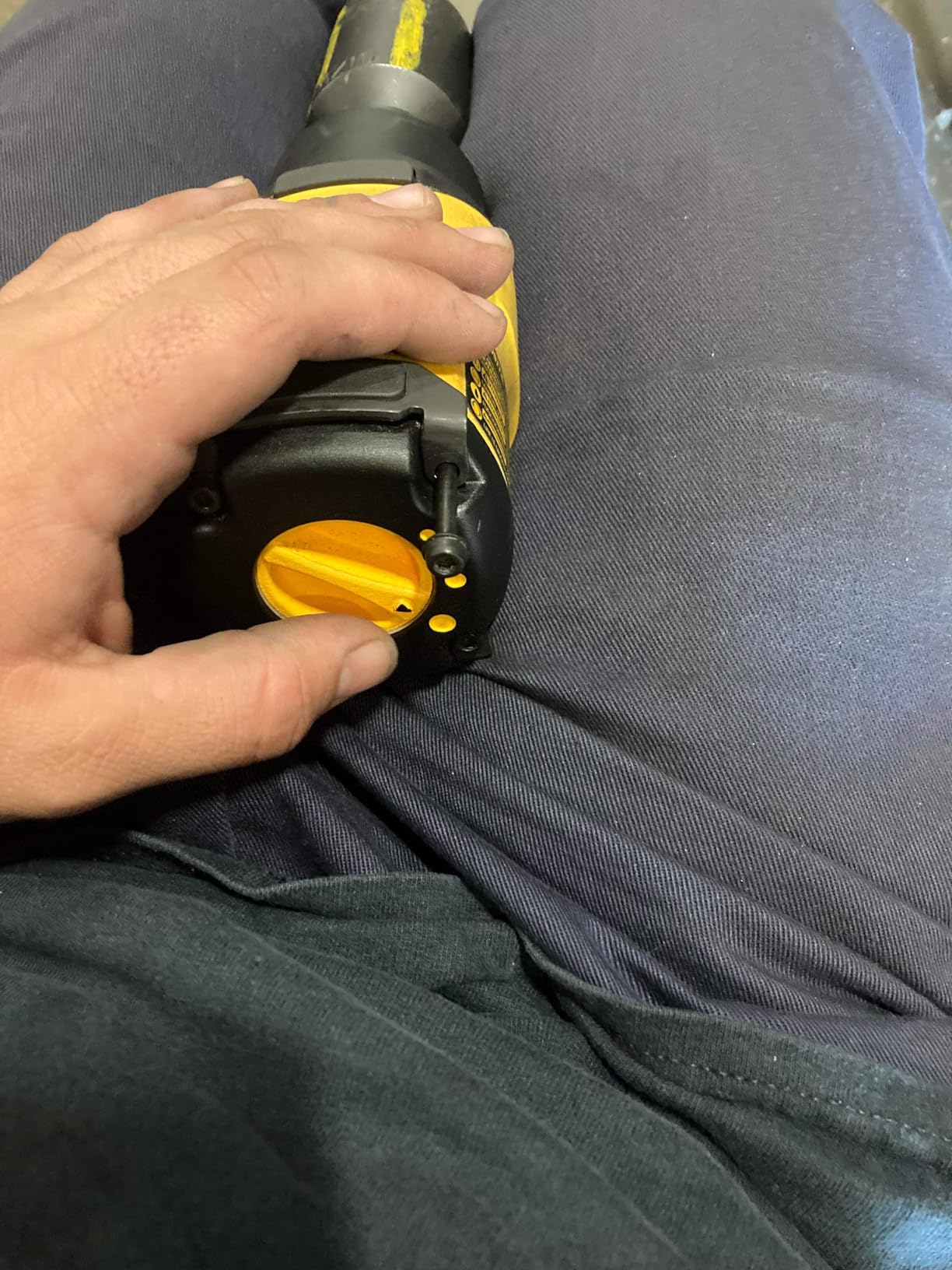 DEWALT 1/2-Inch Drive Impact Wrench, Yellow, Black, Pneumatic (DWMT70774) customer photo 1