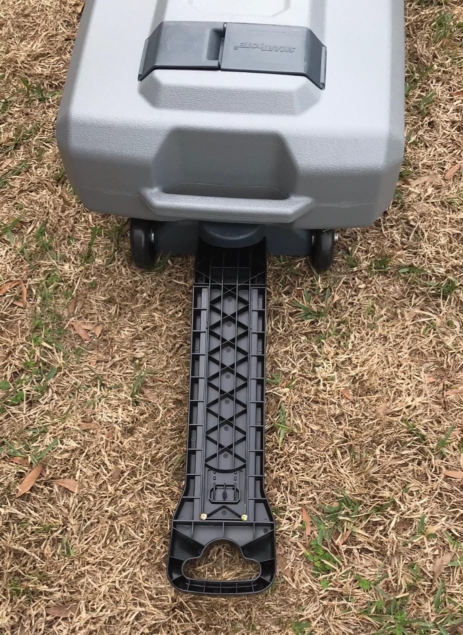 Thetford SmartTote2 RV Portable Waste Tote Tank - 4 Wheels - 35 Gallon - Thetford 40519 , Silver customer photo 1