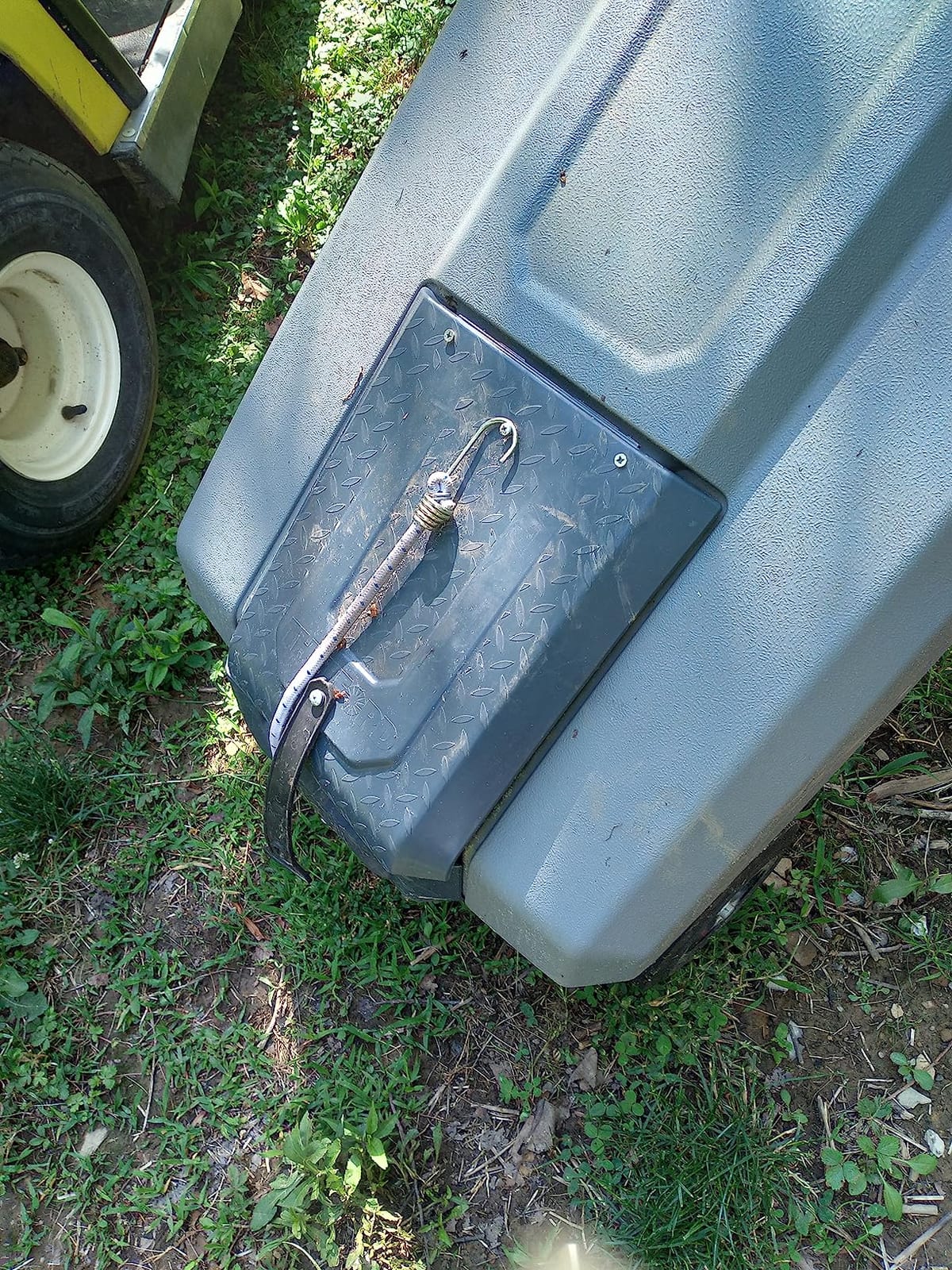 Thetford SmartTote2 RV Portable Waste Tote Tank - 4 Wheels - 35 Gallon - Thetford 40519 , Silver customer photo 2