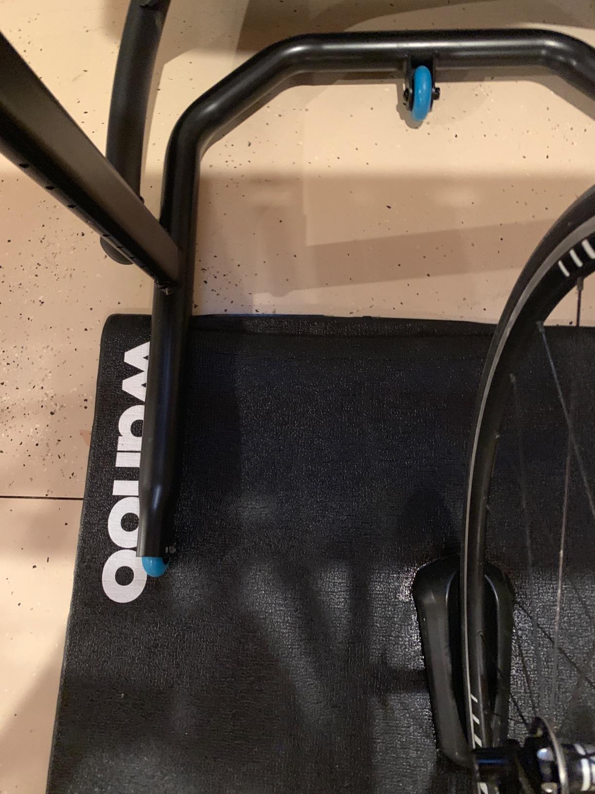 Wahoo KICKR MAT All-Purpose Noise Insulating Exercise Floor Mat for Indoor Cycling Trainers, Stationary/Spin Bikes, Yoga, Cross Training customer photo 2