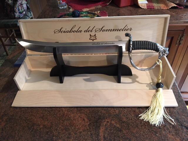 Fox Knives Champagne Saber Sword, Sciabola del Sommelier, Bottle Opener customer photo 1