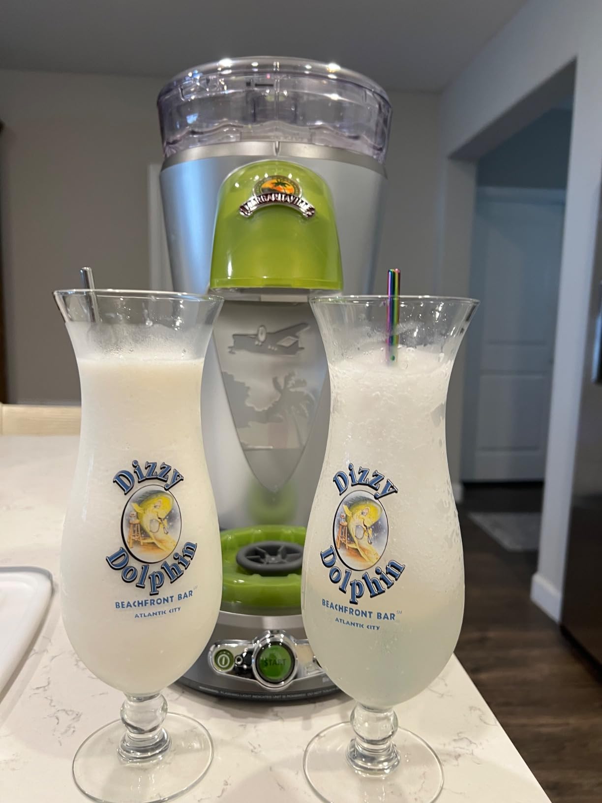 Margaritaville Bahamas Frozen Concoction Dual Mode Beverage Maker Home Margarita Machine with No-Brainer Mixer and 36 Ounce Pitcher customer photo 1