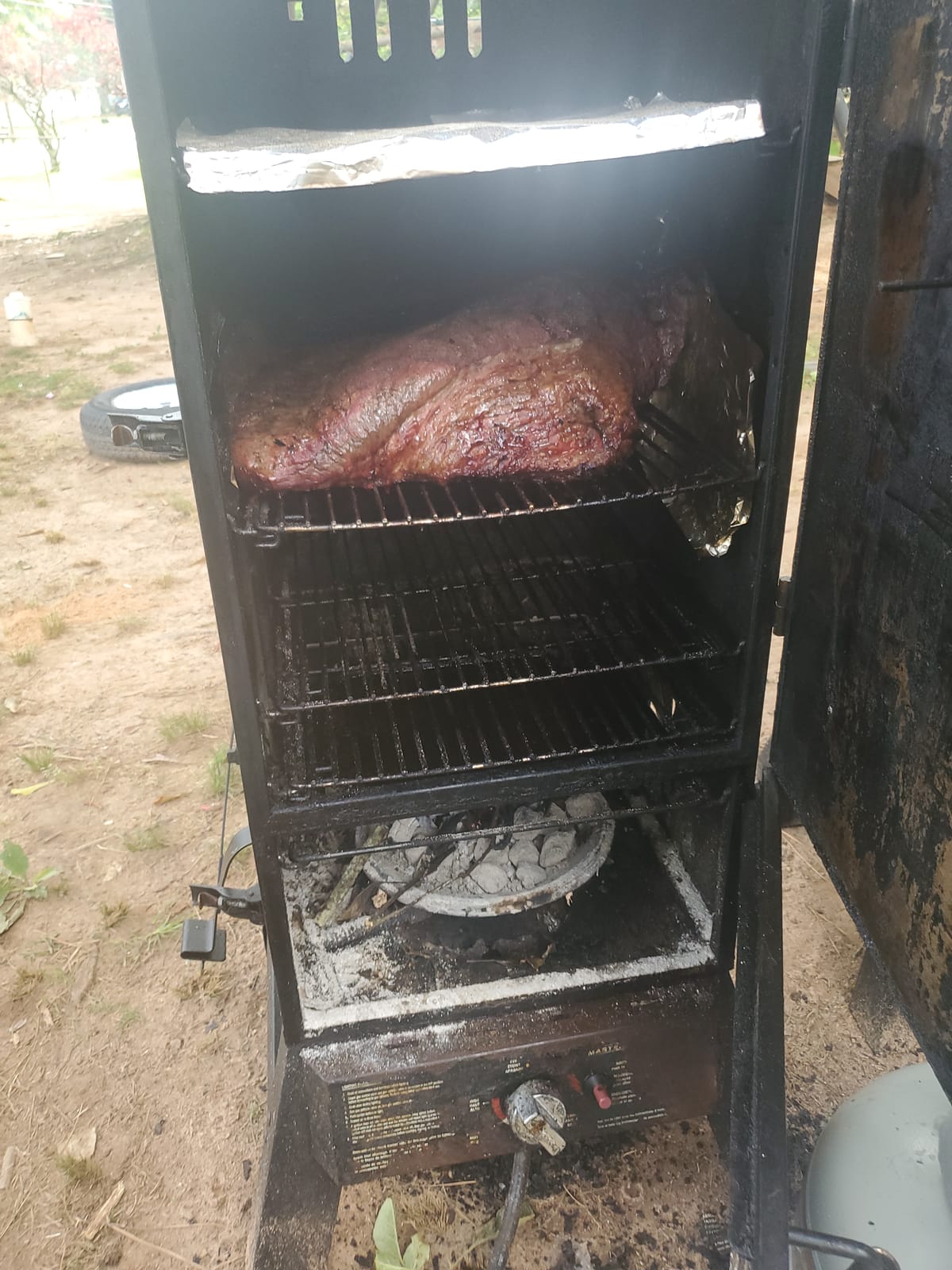 Masterbuilt GS30D Propane 2-Door Smoker customer photo 1
