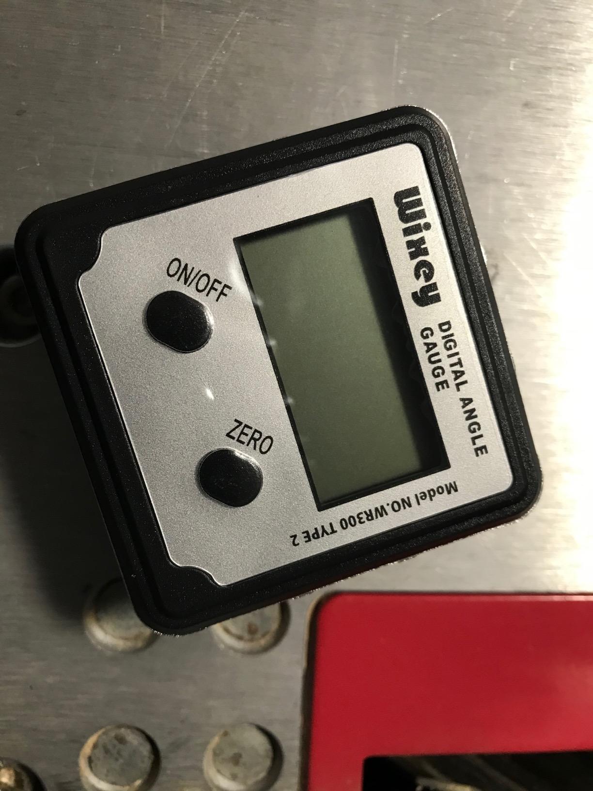 Wixey Digital Angle Gauge for Table Saw & Miter Saw, Magnetic - Precision Angle Setup - Easy-Read Display customer photo 2
