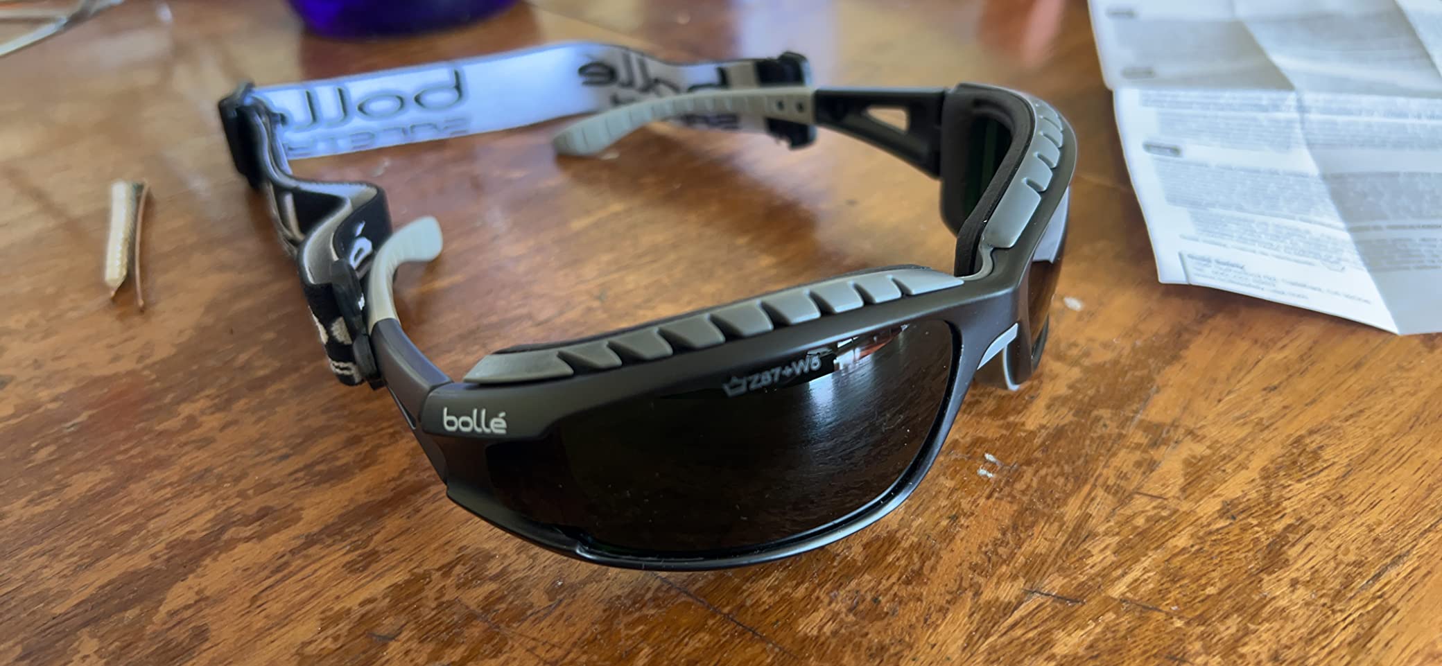 Bolle Safety Shade 5.0 Welding Safety Glasses, Scratch-Resistant, Black customer photo 2