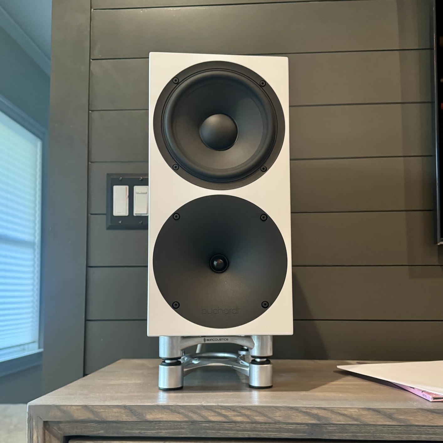 IsoAcoustics Aperta Series Isolation Speaker Stands with Tilt Adjustment: Aperta (6.1
