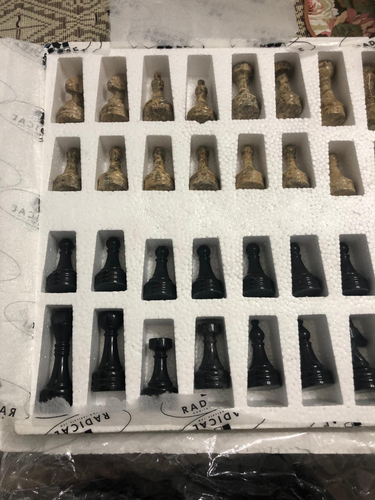 Radicaln Marble Chess Set 15