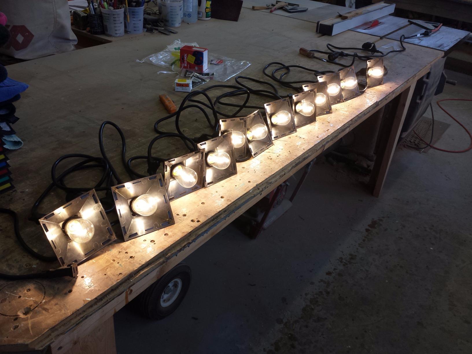 Brightech Ambience Pro LED Outdoor String Lights - Commercial Grade Waterproof Patio Lights with 48 Ft Dimmable Edison Bulbs, Porch String Lights for Patio, Backyard - 15 Bulbs 2W Soft White customer photo 2