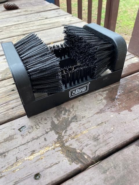 Heavy Duty Boot Cleaner Scrubber, for Mounted or Portable Use, Wood | Mr. Boot Cleaner Boot/Shoe Scraper customer photo 1