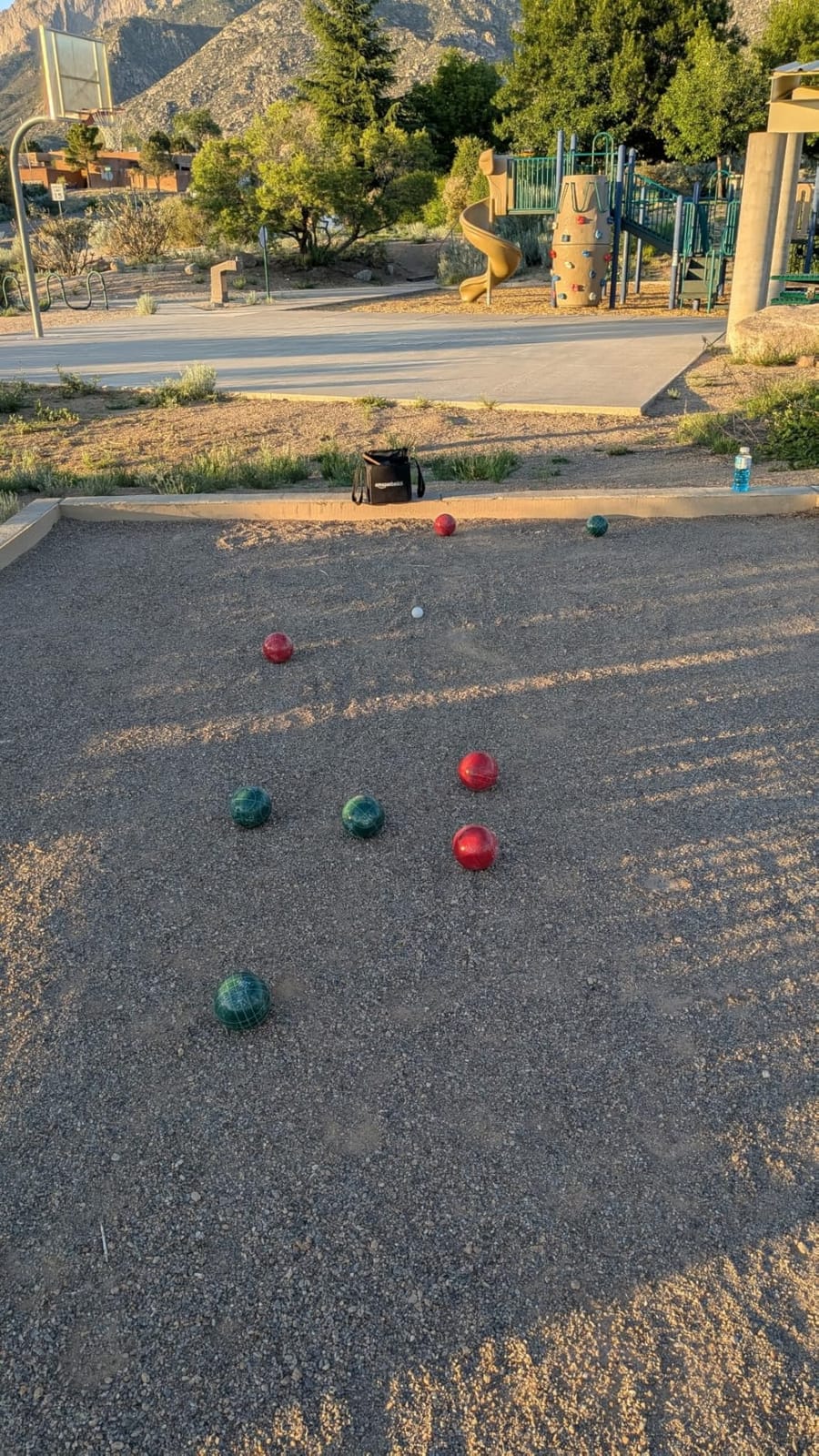Amazon Basics 100mm Bocce Ball Set customer photo 1