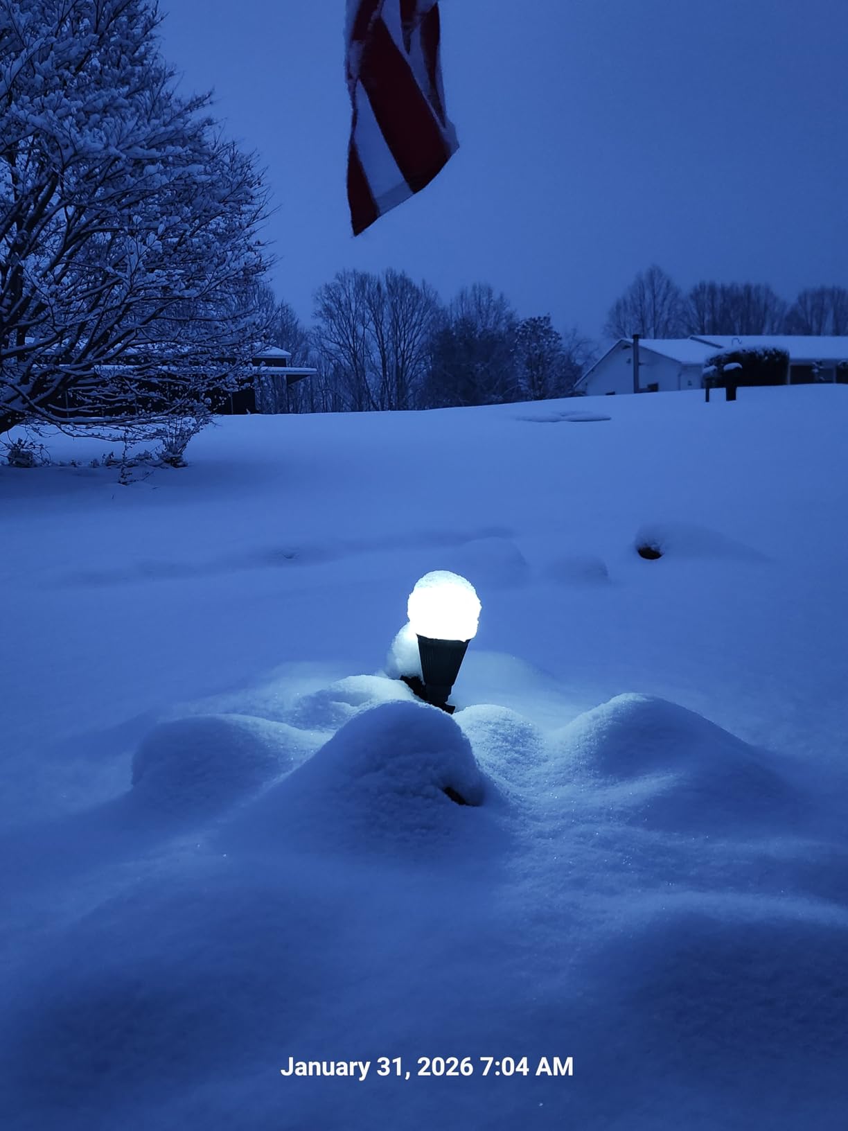 FALOVE Solar Spot Lights Outdoor Cool White LED Waterproof Landscape Lamp customer photo 2