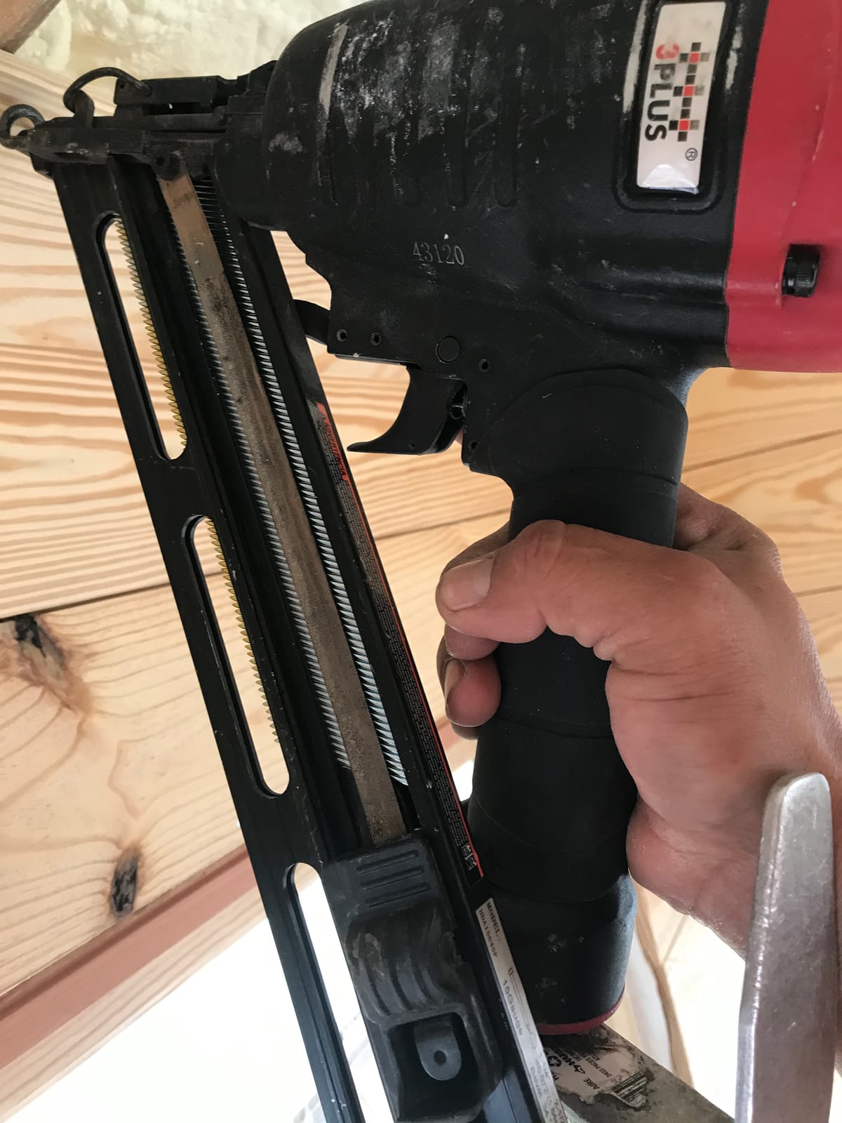 3PLUS HDA1564SP 15 Gauge Angled Finish Nailer customer photo 2