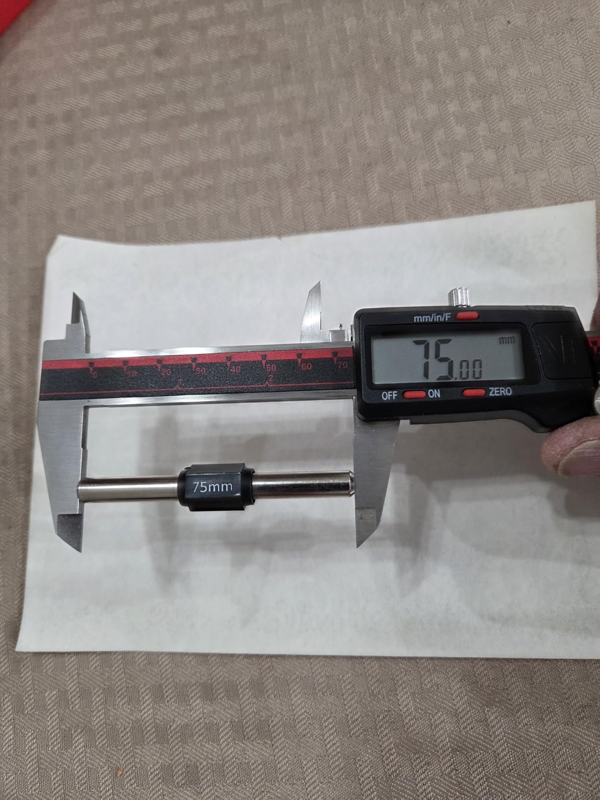 VINCA IP54 Grade Digital Caliper, DCLA-0605 6 Inch/150mm, Inch/Millimeter/Fraction Conversion, Stainless Steel, Large LCD Screen customer photo 2