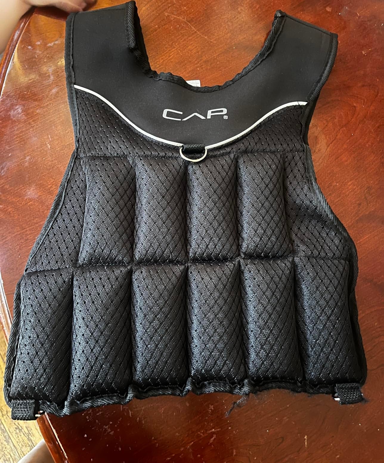 CAP Adjustable Weighted Vest 20-150 lbs for Strength Training, Running & Workouts, Weight Vest for Men & Women, Fitness Training Vest customer photo 2