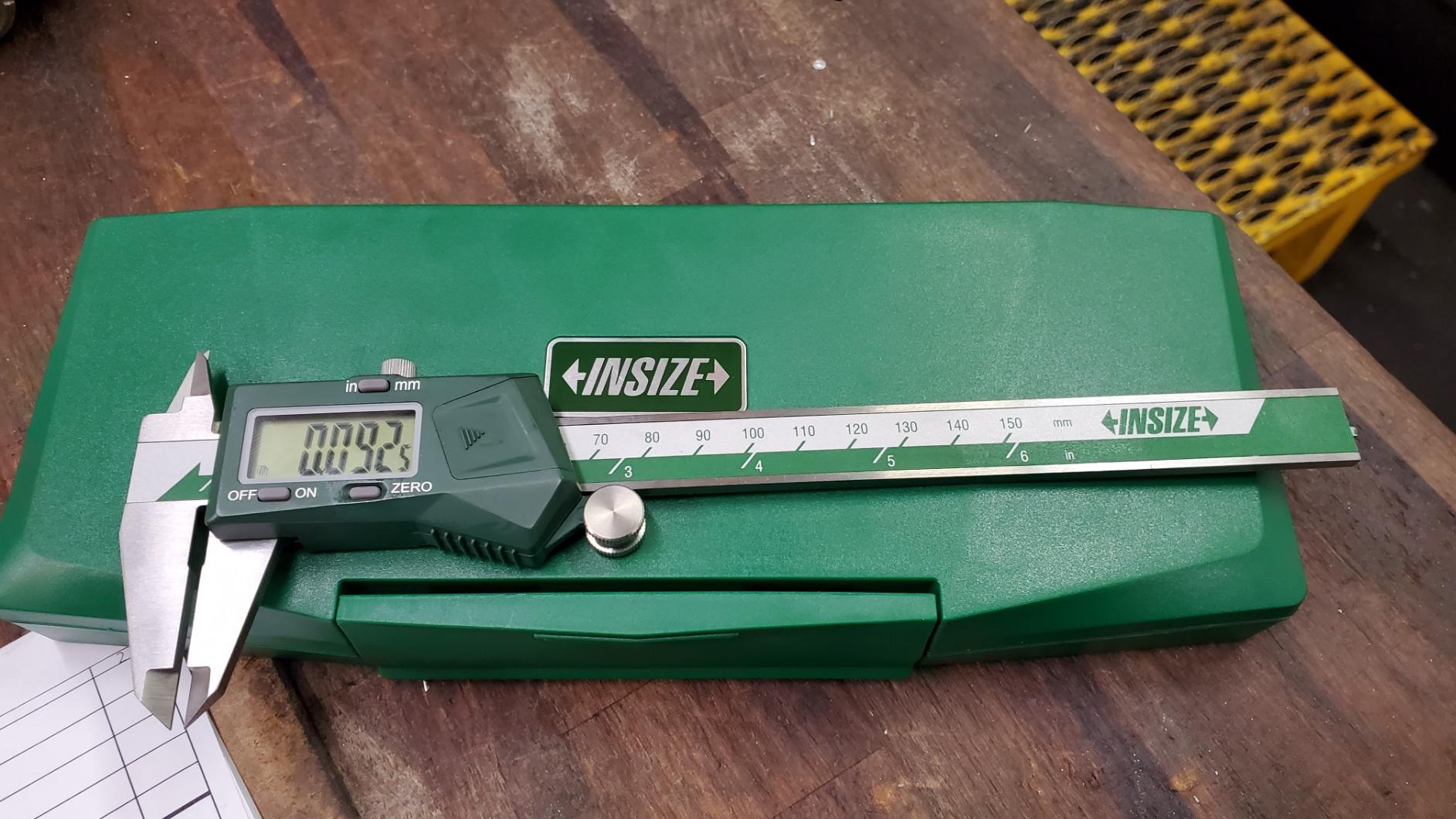 INSIZE 1108-150 Electronic Caliper, 0