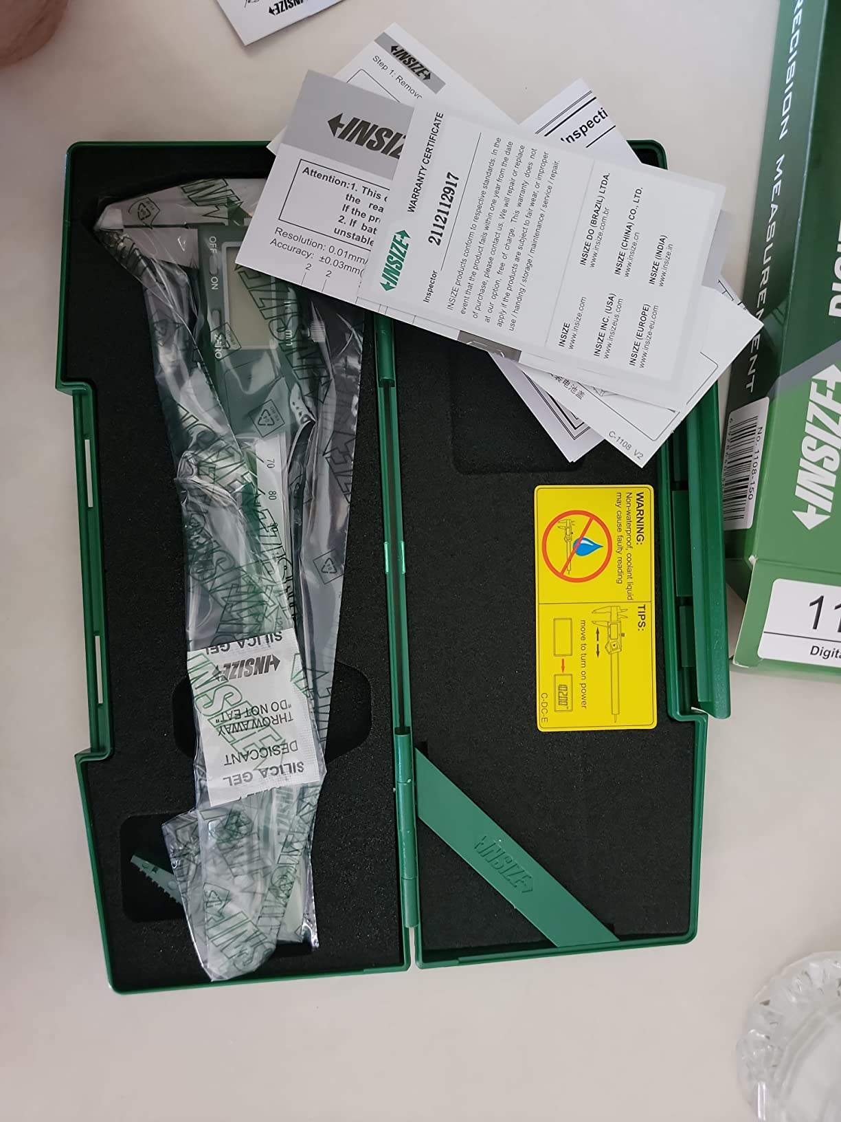 INSIZE 1108-150 Electronic Caliper, 0