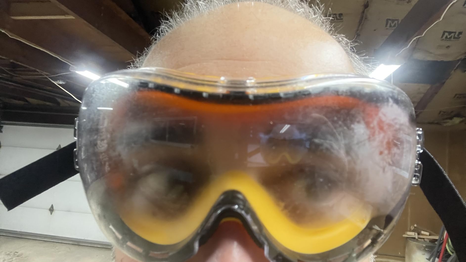 Dewalt DPG82 Concealer Anti-Fog Dual Mold Safety Goggle - 1 Pair customer photo 2