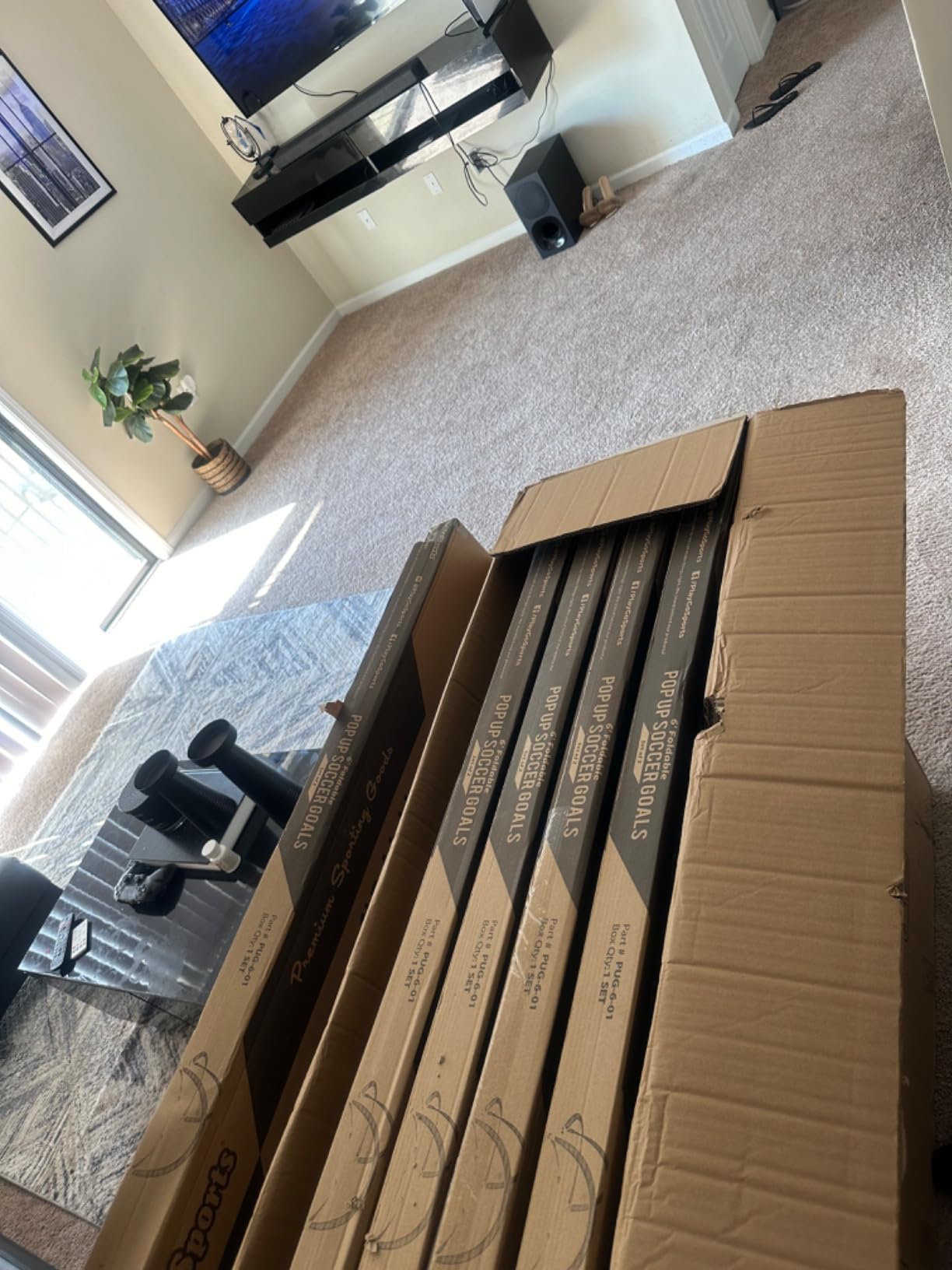 GoSports Portable Soccer Goals customer photo 2