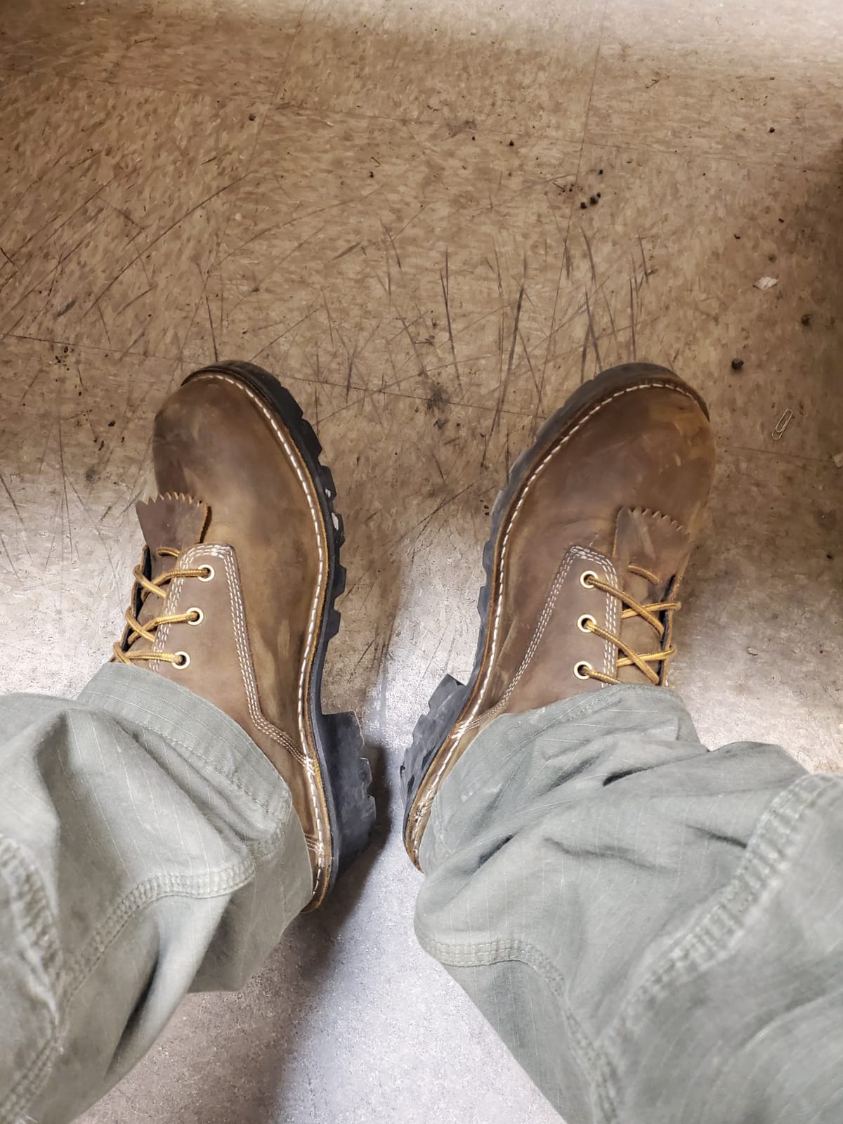 Danner Logger Boots for Men - Waterproof, Oiled Nubuck Leather on a Lightweight Platform with Vibram 360 Traction Outsole with 90-Degree Heel customer photo 1