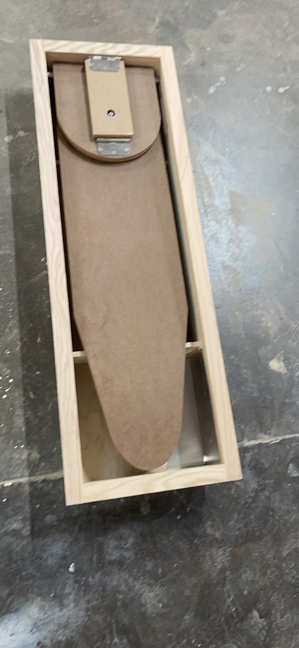 New Hide Away Sup400 Oak Built In Recessed Wooden Supreme Series Ironing Board customer photo 1