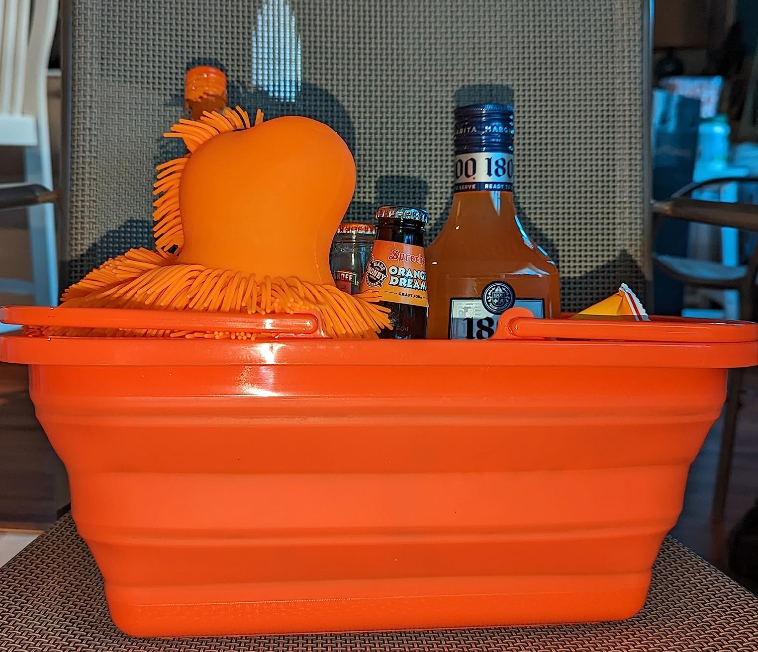 ust FlexWare Collapsible Sink with 2.25 Gal Wash Basin for Washing Dishes and Person During Camping, Hiking and Home customer photo 2