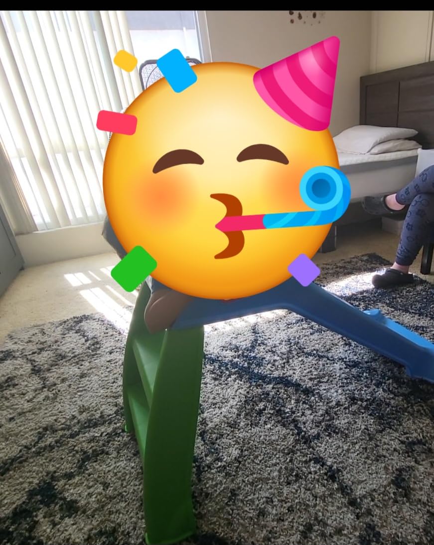 Little Tikes First Slide (Blue/Green) customer photo 2