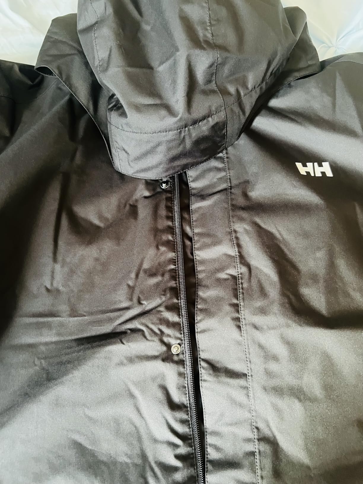 Helly Hansen Men's Dubliner Jacket - Waterproof, Windproof, Breathable Shell Rain Coat with Packable Hood customer photo 1
