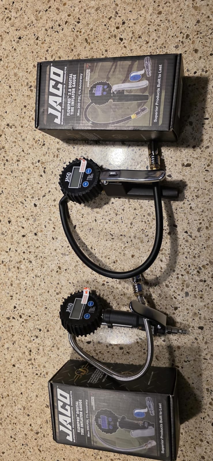 JACO FlowPro Digital Tire Inflator with Pressure Gauge - 200 PSI customer photo 1