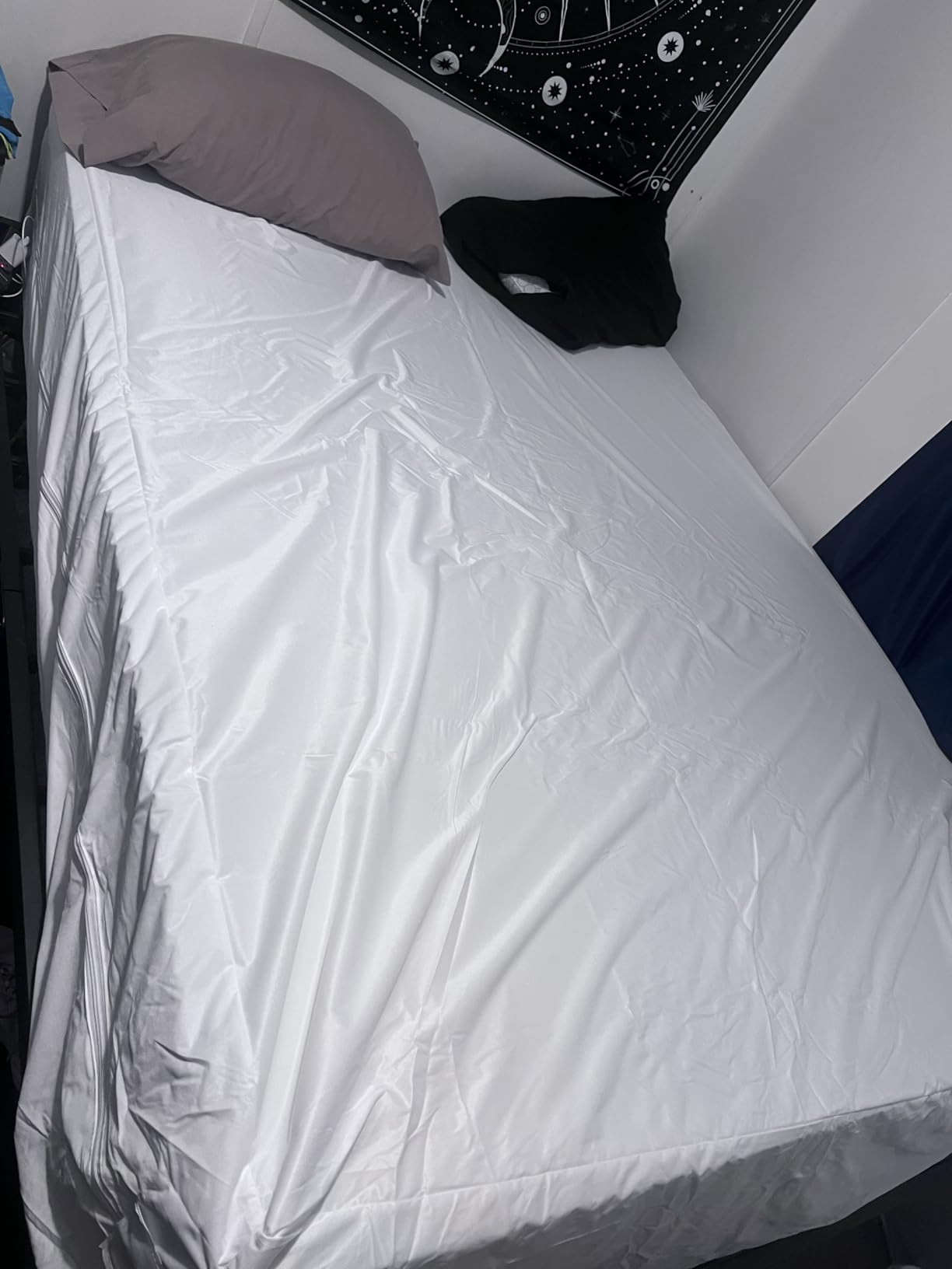 Queen Size Mattress Protector Waterproof Zippered Cover Premium Quality Encasement customer photo 2