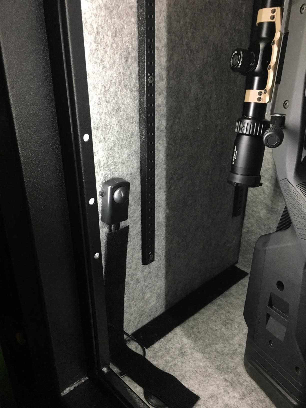 TORCHSTAR 6pcs 12 Inch LED Safe Lighting Kit, Motion Sensor, 5000K | UL Power Adapter, Input 100-240V, Linkable Gun Safe Light Bars, 900LM, for Under Cabinet Locker Closet Showcase, Daylight customer photo 1