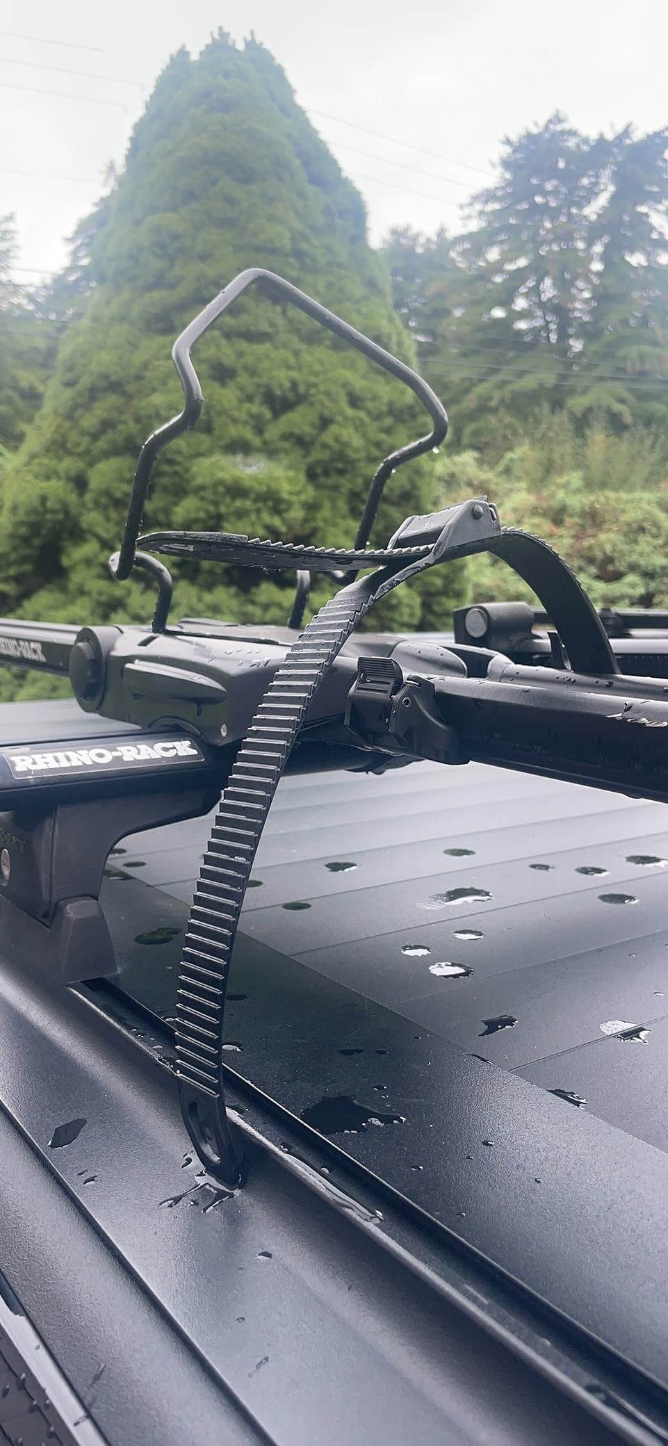 Rhino Rack Bike Roof Rack for Most Bikes, Secure Ratcheting Arm, Three Locking Systems, Ergonomic Handle, Universal Mounting for All Vehicles, Fits Most Bikes (RBC050) customer photo 1