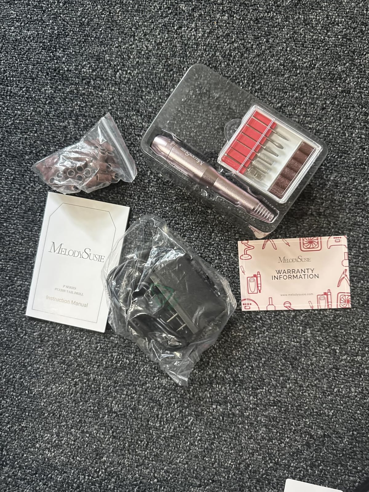 MelodySusie PC120B Pen Nail Drill with Compact AC Adapter Kit customer photo 1