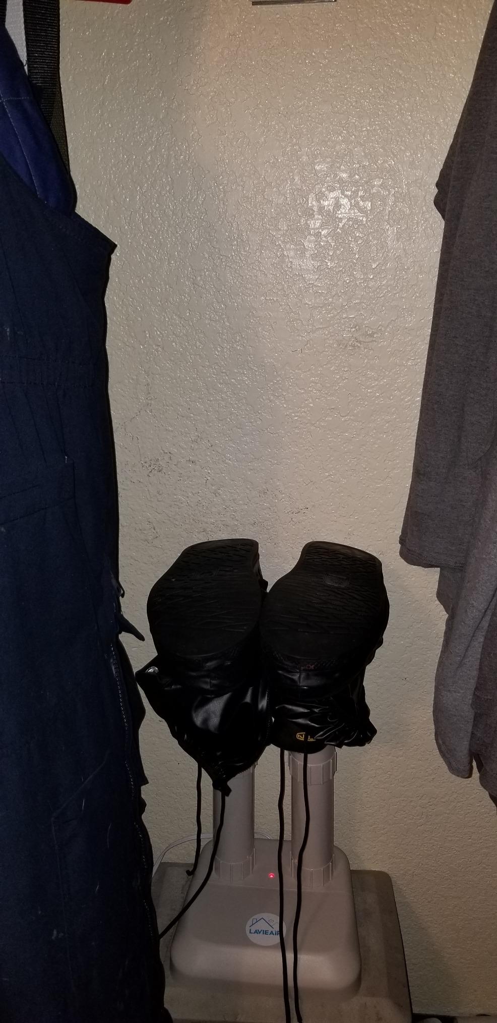 LAVIEAIR Silent Boot Dryer for Work Boots Sneakers, No Heat Shoe Dryer customer photo 2